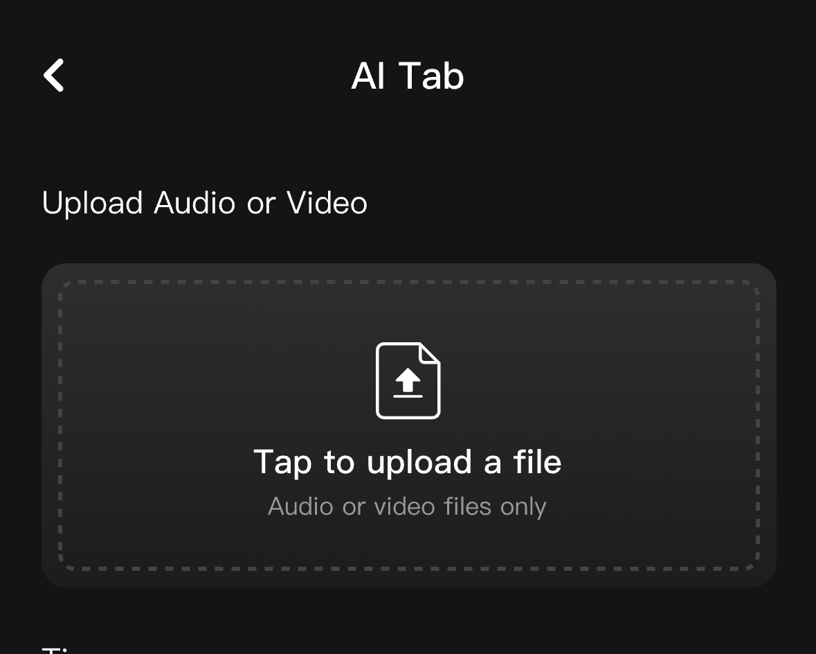 AI Tab