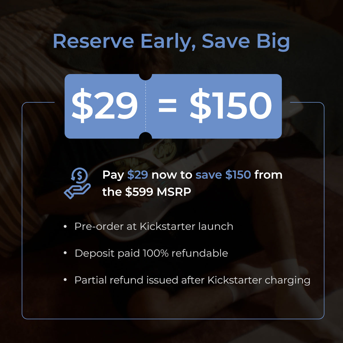 TemPolor Melo-D AI Guitar - Deposit Reservation