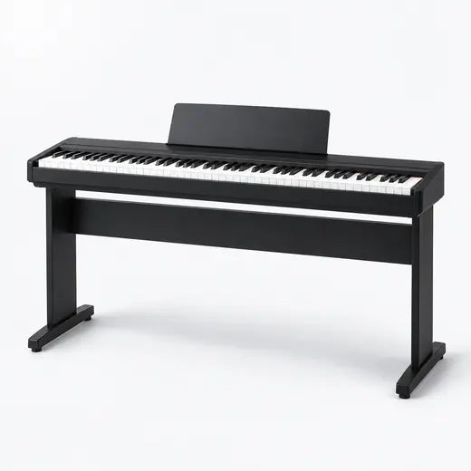 Digital piano instrument illustration